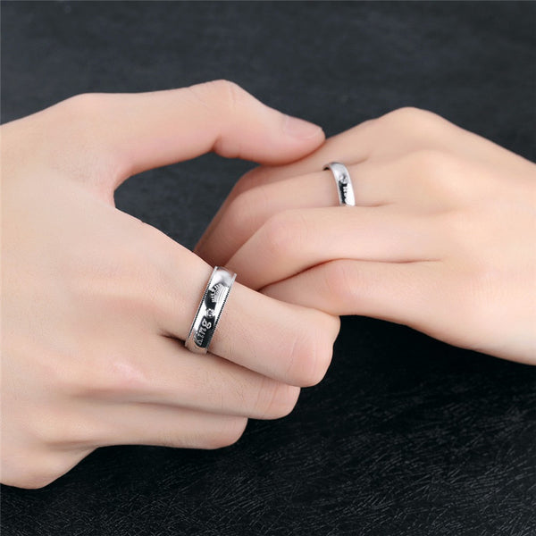 King & Queen Couple Ring