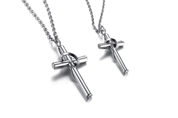 Cross Couple Necklace