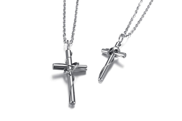 Cross Couple Necklace